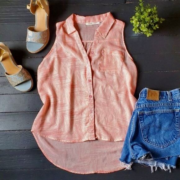 Poetry Tank Blouse - Picture 1 of 8